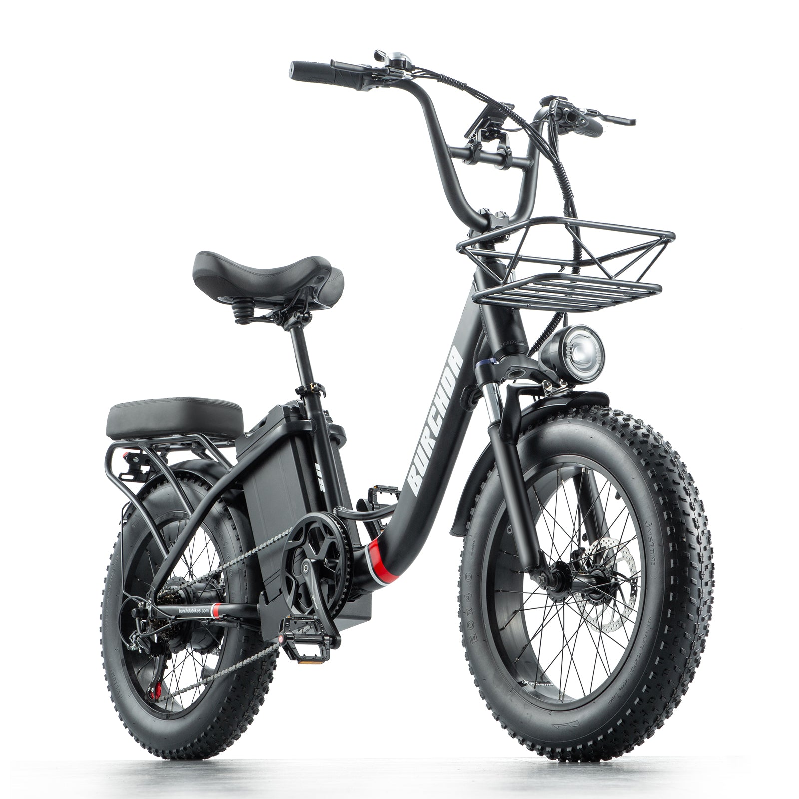 Burchda U8 long-range step-thru fat tire electric bike